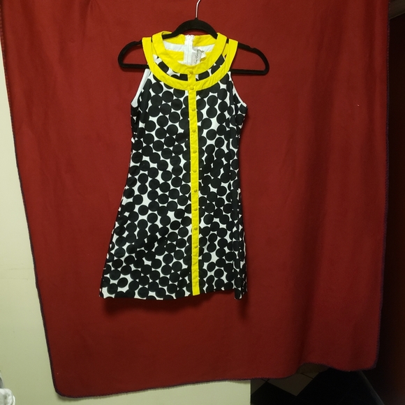 VINTAGE RARE EDITIONS- SMOCK MINI DRESS/XS/EGPLC - Picture 1 of 5